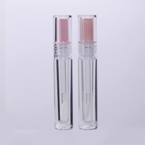 2 ml Clear PETG Slim Round Lip Gloss Tube – Empty, Wholesale