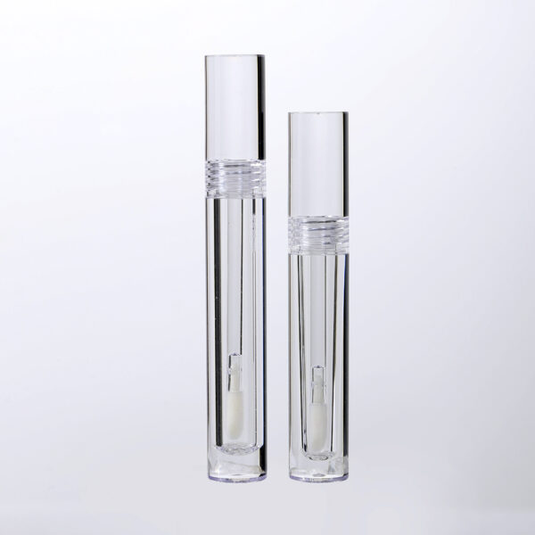 2.4ml 4ml Clear PETG Slim Round Lip Gloss Tube (Wholesale, OEM ODM)