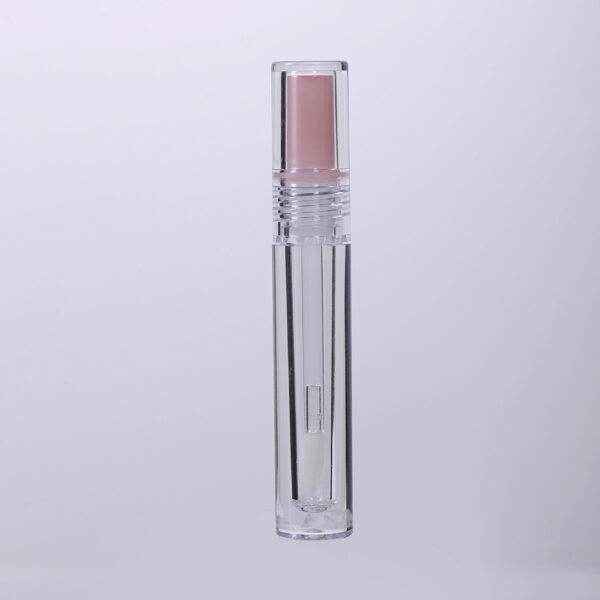 2ml Clear PETG Slim Round Lip Gloss Tube – Empty, Wholesale - Image 2