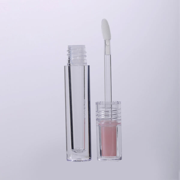 2ml Clear PETG Slim Round Lip Gloss Tube – Empty, Wholesale - Image 3