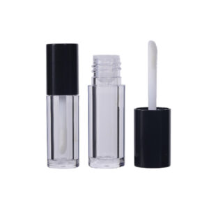 3.5ml Empty Round Lip Gloss Tube Clear PETG Wholesale