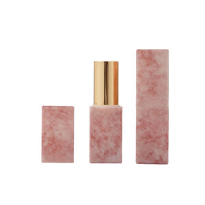 Magnetic Square Lipstick Tube – Empty Metal-Accent Case for Custom Logo & Wholesale