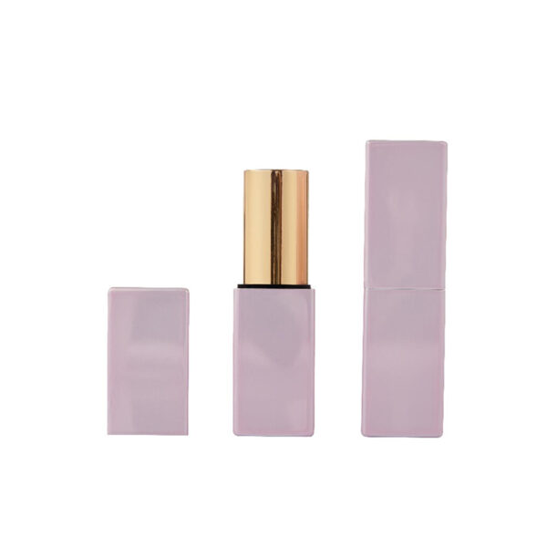 Magnetic Square Lipstick Tube – Empty Metal-Accent Case for Custom Logo & Wholesale - Image 3